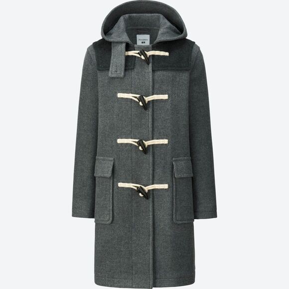 2017 UNIQLO x JW ANDERSON Gray Duffle Coat - L - Picture 2 of 3